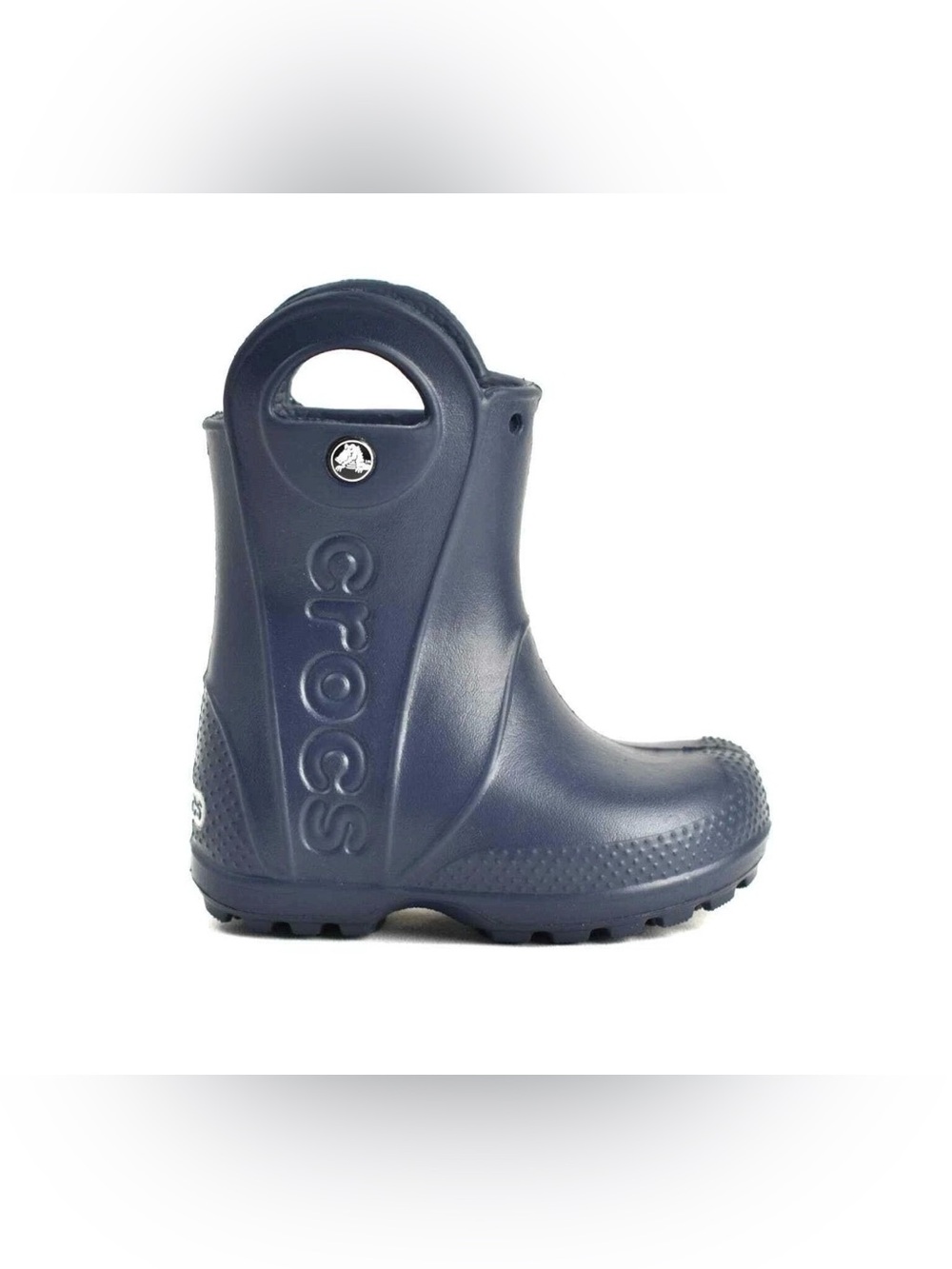 Crocs Kids’ Handle It Rain Boot Navy Blue Size 10  New With Tags